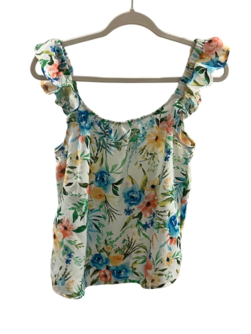 Blu Pepper white floral top small - Picture 3 of 6